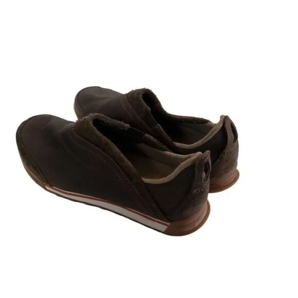 Teva Haley Brown Leather Loafers Womens Shoes Size‎ 8 Pre-Owned